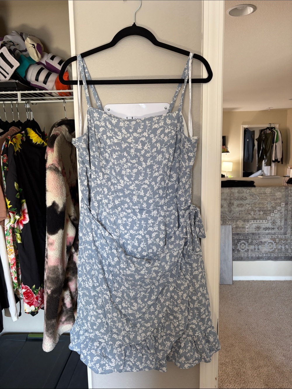 CCX Blue and White Floral Sundress